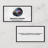 Kameraausrüstung | Fotografie Visitenkarte (Vorne/Hinten)