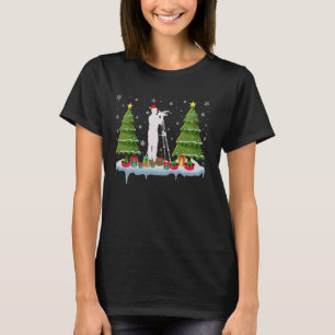 Kamerabetreiber Xmas Tree beleuchten Männer Frauen T-Shirt