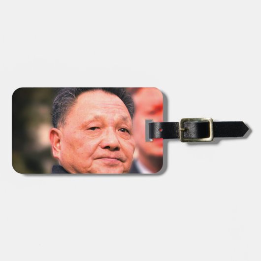 Kamerad Deng Xiaoping - chinesischer Führer Gepäckanhänger (Vorderseite horizontal)