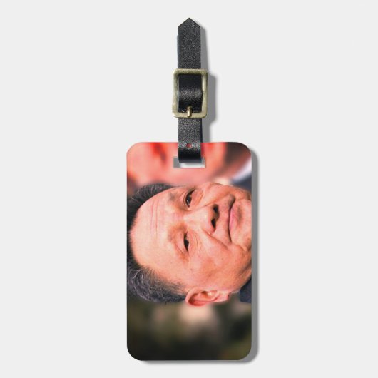 Kamerad Deng Xiaoping - chinesischer Führer Gepäckanhänger (Vorderseite vertikal)