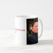 Kamerad Deng Xiaoping - chinesischer Führer Kaffeetasse (VorderseiteRechts)