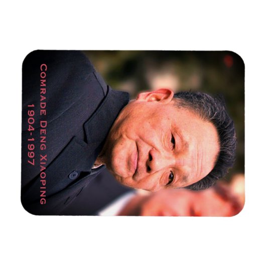 Kamerad Deng Xiaoping - chinesischer Führer Magnet (Horizontal)