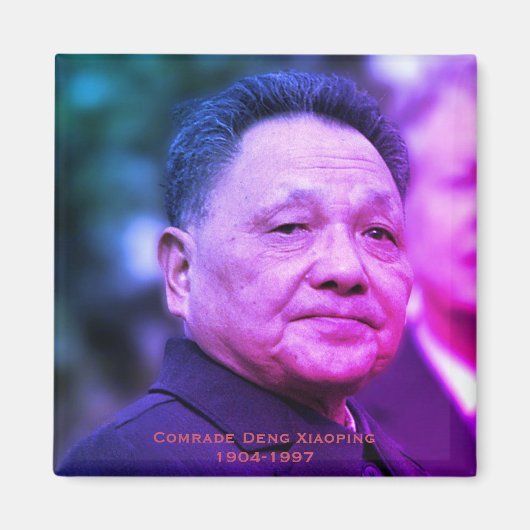 Kamerad Deng Xiaoping - chinesischer Führer Magnet (Vorne)