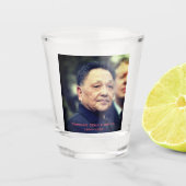 Kamerad Deng Xiaoping - chinesischer Führer Schnapsglas (Vorderseite)