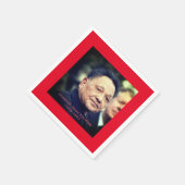 Kamerad Deng Xiaoping - chinesischer Führer Serviette (Ecke)