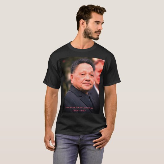 Kamerad Deng Xiaoping - chinesischer Führer T-Shirt (Vorne ganz)