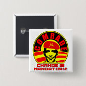 Kamerad Obama Button (Vorne & Hinten)