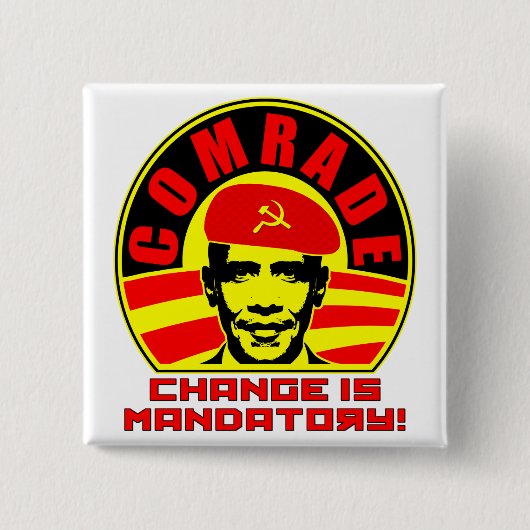 Kamerad Obama Button (Vorderseite)