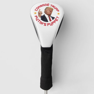 Kamerad Trump: Putins Puppe, sowjetische Illustrat Golf Headcover