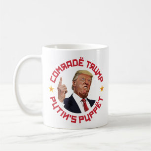 Kamerad Trump: Putins Puppe, sowjetische Illustrat Kaffeetasse