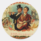 Kameraden Runder Aufkleber (Vorderseite)