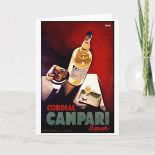 Kameradschaftlicher Campari Karte