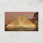 Kamerafenster - Die beste Arbeit auf der Rückseite Visitenkarte (Rückseite)