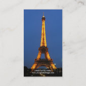 Kamerafenster - Zeigen Sie Ihr bestes Foto auf der Visitenkarte (Rückseite)