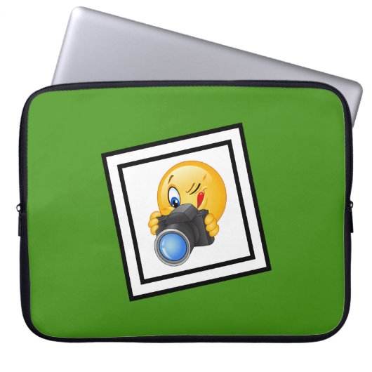 Kamerafertig Laptopschutzhülle (Vorderseite)