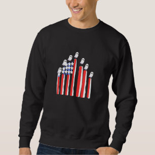 Kameraflagge-Gespenst Sweatshirt