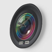 Kameraleuchten Große Wanduhr (Winkel)