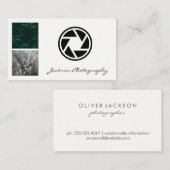 Kameraleuchten | Natürliche Fotografie im Freien Visitenkarte (Vorne/Hinten)