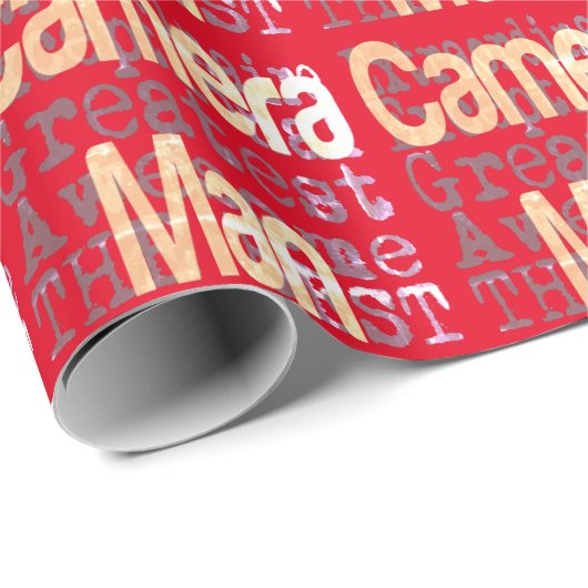 Kameramann Extraordinator Geschenkpapier (Rolleneckpunkt)