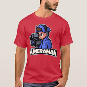 Kameramann Film Videoregisseur Filme Freunde T-Shirt