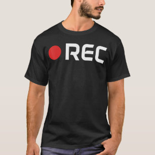 Kameramann REC Kamera Mann Film Filmregisseur Film T-Shirt