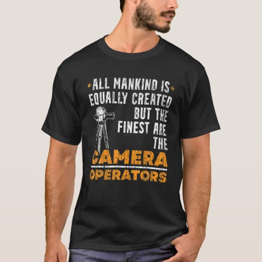 Kameramann T-Shirt (Vorderseite)