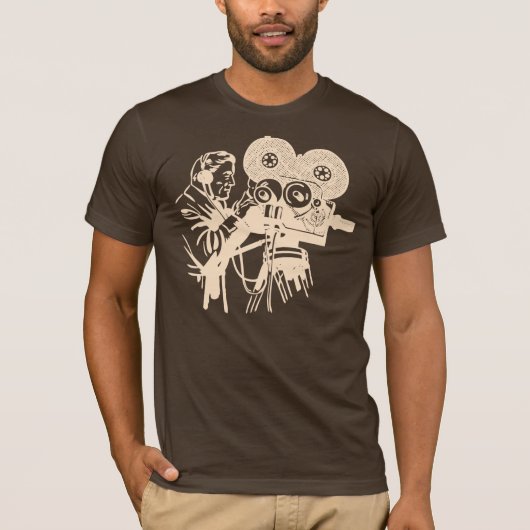 Kameramann T-Shirt (Vorderseite)