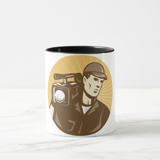 Kameramann-Tasse Tasse (Zentrum)