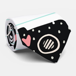 Kameramuster Krawatte