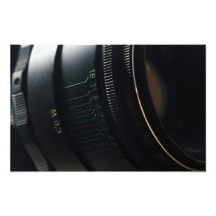 Kameraobjektiv Fotodruck