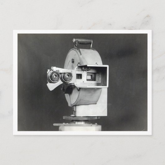 Kameraobjektiv, Fotografie Postkarte (Vorderseite)