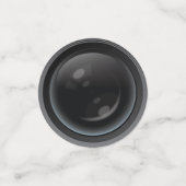 Kameraobjektive Fotodesign-Tabelle Confetti Konfetti (Klein Vorderseite)