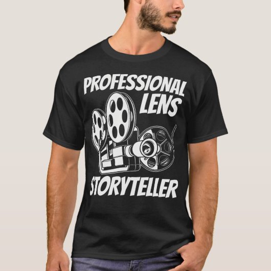 Kameraoperateur Film - Visuelle Geschichtenerzählu T-Shirt (Vorderseite)