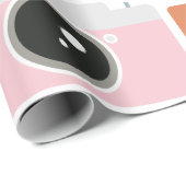 Kameras Geschenkpapier (Rolleneckpunkt)