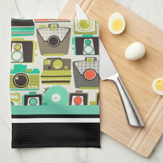 Kameras Handtuch (Viertel Falte)