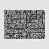 Kameras (kundengerechte Hintergrundfarbe) Seidenpapier (Vorderseite)