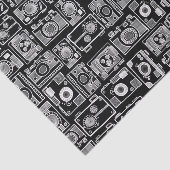 Kameras (kundengerechte Hintergrundfarbe) Seidenpapier (Ausschnitt)