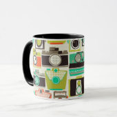 Kameras Retro Tasse (Vorderseite Links)