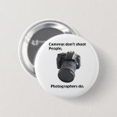 Kameras schießen Menschen nicht Button (Vorne & Hinten)