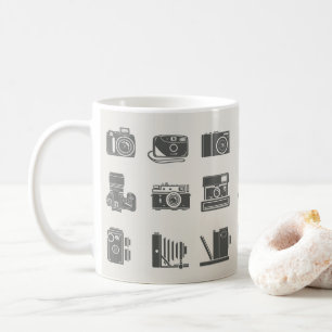 Kameras Vintage Fotografie Kaffeetasse