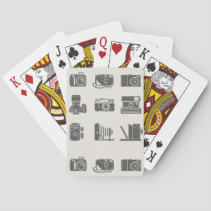 Kameras Vintage Fotografie Spielkarten