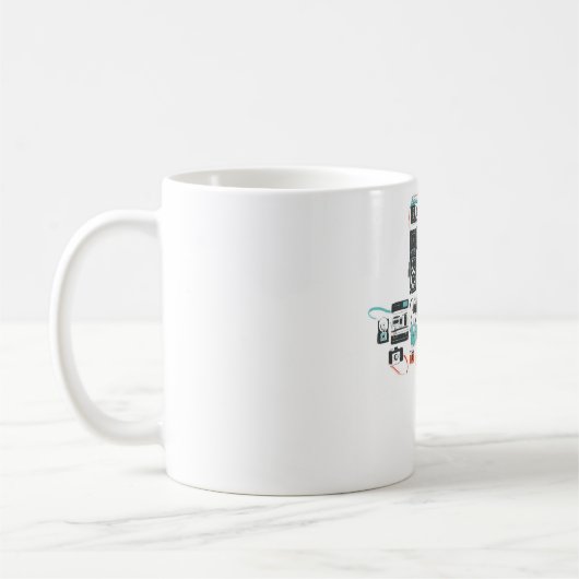 Kameras von Texas-Tasse Kaffeetasse (Links)