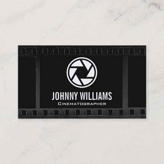 Kameraschließleuchten | Hintergrund Visitenkarte (Vorderseite)