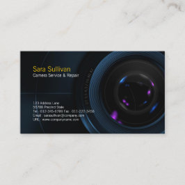 Kameraservice und Reparatur von Visitenkarten-Kame Visitenkarte