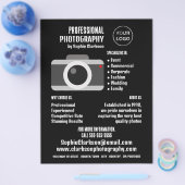 Kamerasymbol, Fotograf, Fotografie - Miete Flyer (Einzeln)