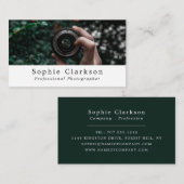 Kamerasysteme, Fotografen, Fotografie Visitenkarte (Vorne/Hinten)