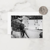 Kameratechniker Mitteilungskarte (Vorderseite/Rückseite Beispiel)