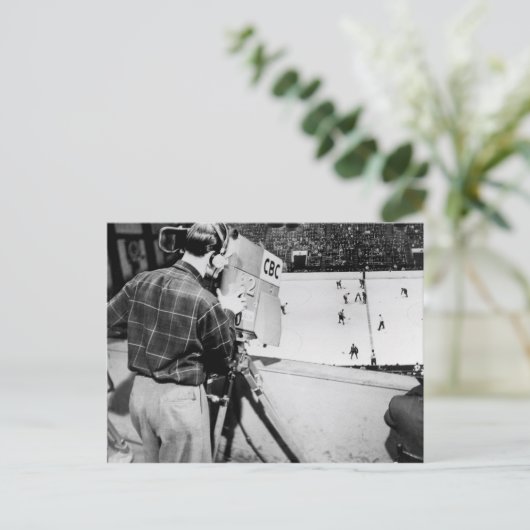 Kameratechniker Postkarte (Stehend Vorderseite)