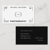 Kamerazielstil  visitenkarte (Vorne/Hinten)