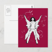 kamerisch postkarte (Vorne/Hinten)